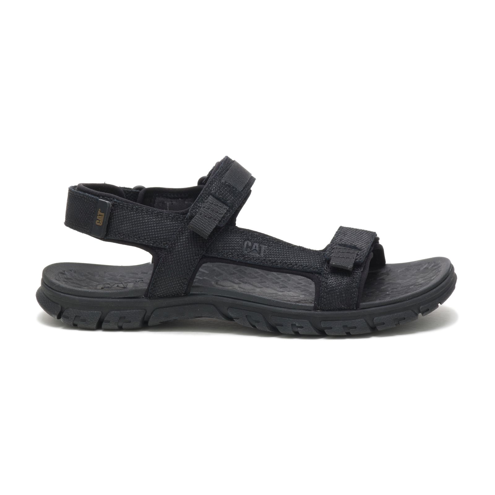 Caterpillar Shoes South Africa - Cat Men's Atchison Sandals Black QY1643758